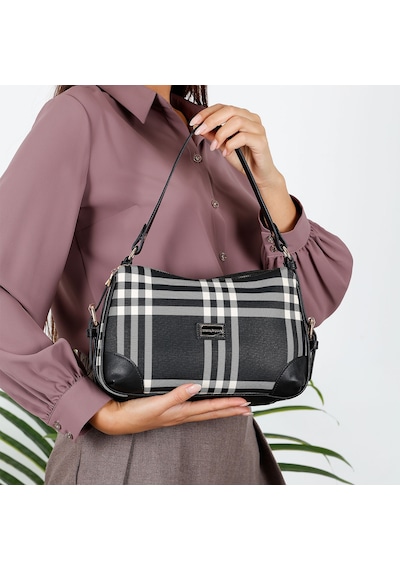 Silver & Polo Silver Polo Sp1269-m212 Sılver Polo Kadın Omuz Çantası Siyah - Siyah