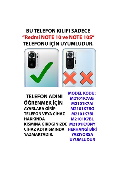 Redmi Note 10 / 10s Uyumlu Mavi Dalgalar Baskılı Silikon Kılıf