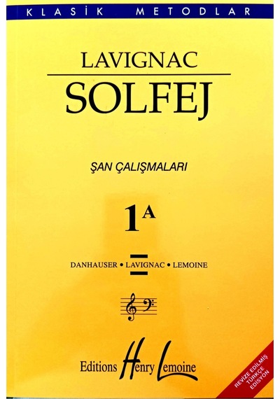 Portemem Ynl. Lavignac 1b Şan Çalışmaları Solfej Lavıgnag