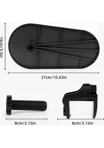 Store Ergonomik Ayarlanabilir Masa Kol Dayanağı Ve Döner Mouse Pad Tutucu, Masaya Takılan Bilek Ve Ön Kol Destek Aparatı, Ofis Ve Ev Kullanımı İçin Rahatlatıcı Tasarım