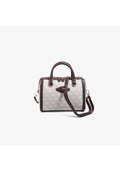Kadın Silver & Polo Sp1091-m178 Sılver Polo El Çantası Taş-kahve