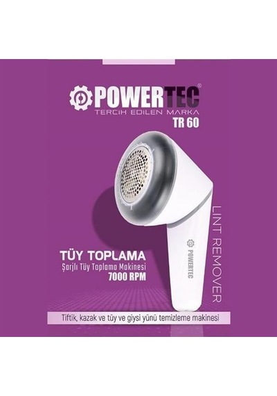 Powertec Tüy Toplama Makinesi Tr-60