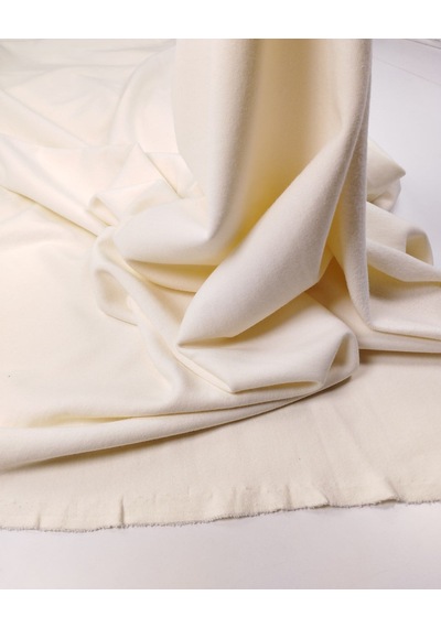 Krem 2 İplik Penye Kumaş Hafif Şardonlu Yumuşacık Sweatlik & Eşofmanlık En: 180cm-11968