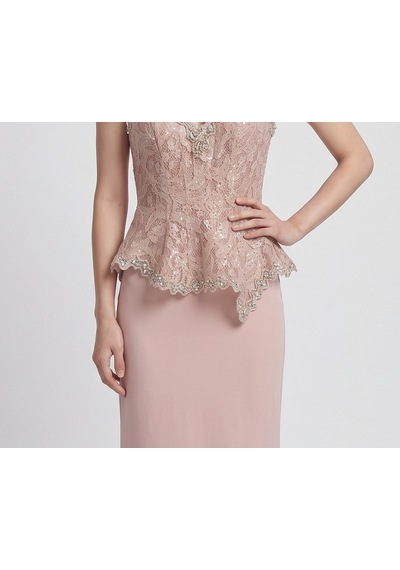 Abiye Alchera 8301 Pembe