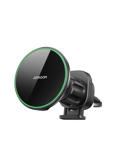 Joyroom Jr-zs412 Manyetik Wireless Şarj Araç İçi Telefon Tutucu Siyah