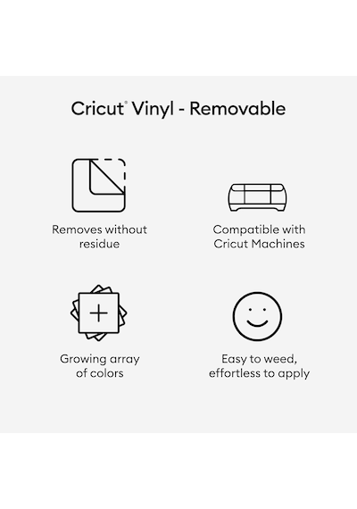 Cricut Premium Kar Labilir Vinil 30,48 Cm 4,6 M , Kal Nt B Rakma