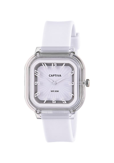 Captiva Analog Rakamlı 30 Mt Suya Dayanıklı Spor Çocuk Kol Saati Yn2026.m10 Beyaz