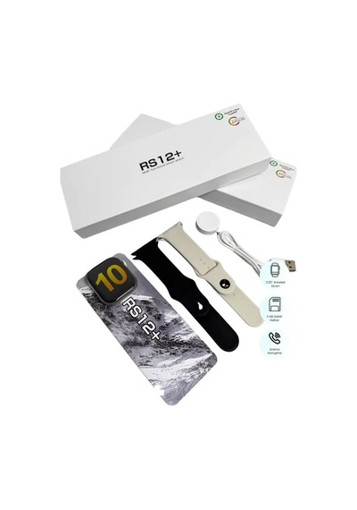 Rs12 Pro+ 2025 Serisi Özel Üretim Full Ekranlı Akıllı Saat Nabız Ve Uyku Takibi Bluetooth Arama  Güçlü Batarya