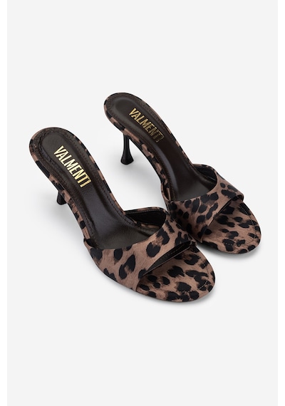 Valmenti Kadın Tekstil Leopar Topuklu Terlik 932 Y278 Bn Trlk Y26 Leopar Saten Çok Renkli Valmenti Kadın Tekstil Leopar Topuklu Terlik 932 Y278 Bn Trlk Y26 Leopar Saten Çok Renkli