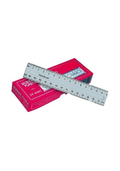 Yıldızlar 030 Geniş Plastik Cetvel 15 CM