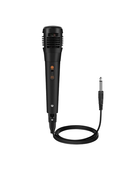 Speaker Hoparlör Mikrofonu Karaoke Kablolu 6.5mm Jack Girişli