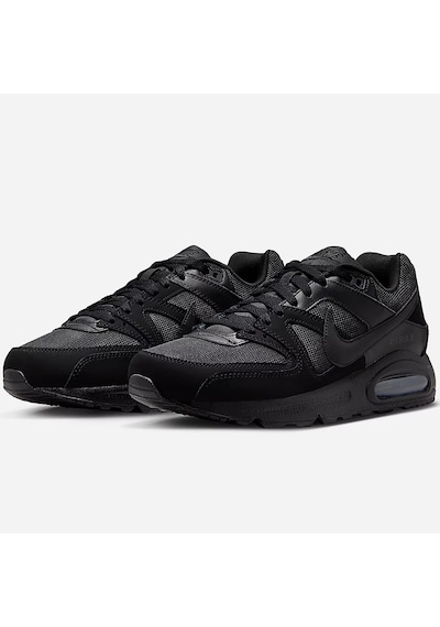 Nike Air Max Command Leather Sneaker Erkek Günlük Spor Ayakkabı Siyah