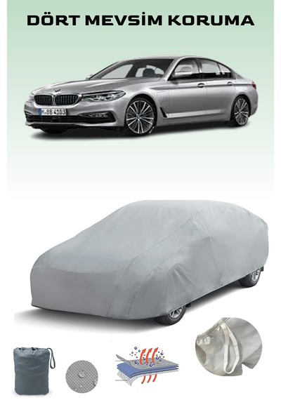 Bmw 5 Series G30 2016 - 2021 Araba Brandası Oto Branda Gri