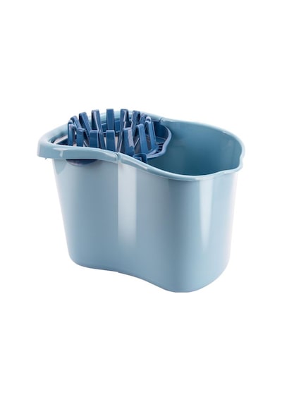 Sıkmalı Temizlik Kovası 15 Litre, Standart Sıkmalı Yer Zemin Temizlik Mop Kovası Mavi