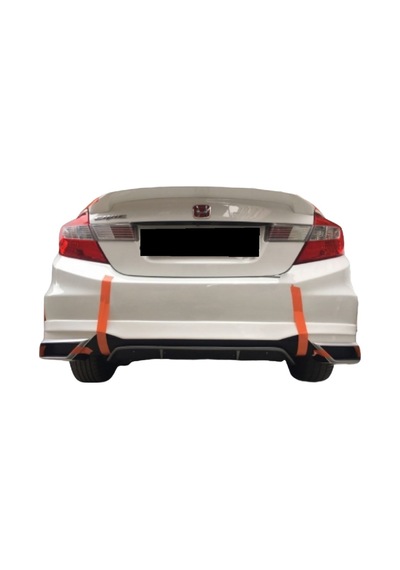 Honda Civic Fb7 Egzoz Görünümlü Difüzör Plastik