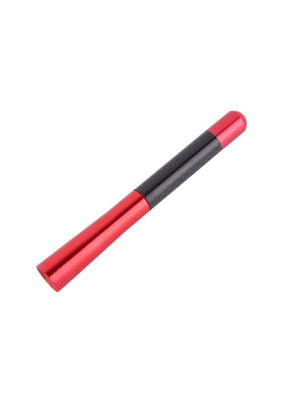 Alüminyum Karbon Fiber Oto Anten Çubuğu Kırmızı
