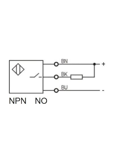 Leuze Is108mm/2no-4no-m12 50129862 ,m8/4mm Npn-no M12-4p Endüktif Sensör