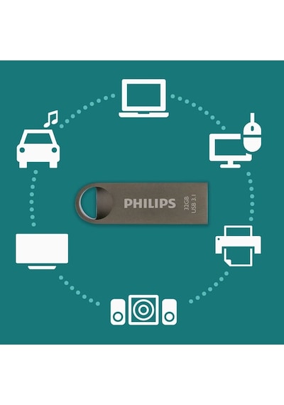Phılıps 32gb Usb3.1 100/150 Mb/s Fm32fd165b/00