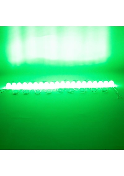 12v Modul Lamba 1.5w Camlı Yeşil 35 20 Mm