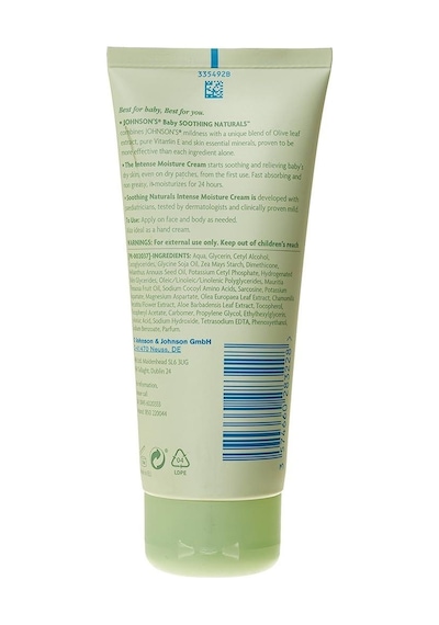 Johnson's Baby Soothing Naturals 100 Ml Yatıştırıcı Nemlendirici Krem