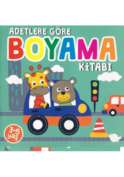Adetlere Göre Boyama Kitabı 3-5 Yaş- Çikolata Yayınevi