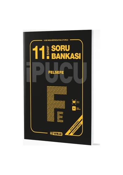 Hız Yayınları 11. Sınıf Felsefe Ipucu Soru Bankası 2023