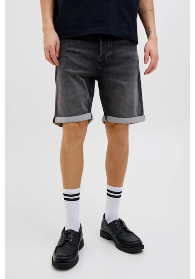 Jack & Jones Jjirick Jjicon Erkek Şort Siyah