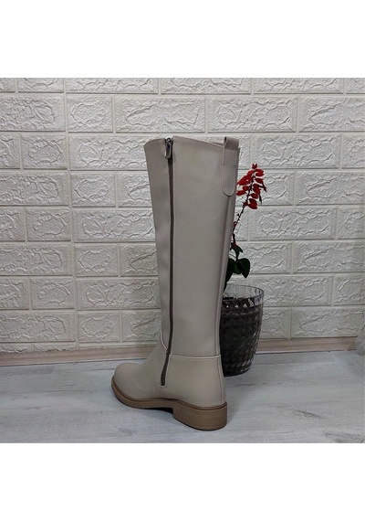 Pierre Cardin 52500 Fermuarlı 43cm İçi Kürklü Kadın Çizme 001
