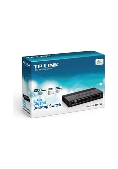 TP-Link Tl Sg1008D 8 Port 10/100/1000Mbps Masaüstü Switch