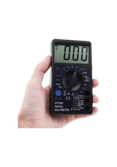 Hubrendy Sh Powermaster Dt700d Jumbo Display Dijital Multimetre Ölçü Aleti