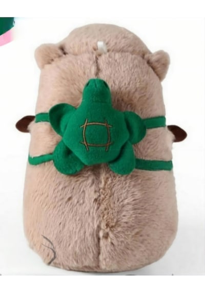 30 Cm Capybara Oyuncak Kapibara Peluş Oyuncak Peluş Ayıcık Uyku Arkadaşı Kahverengi