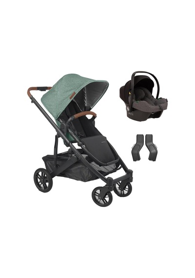 Uppababy Cruz V2 Cosmo Travel Sistem Bebek Arabası Gwen - Grey