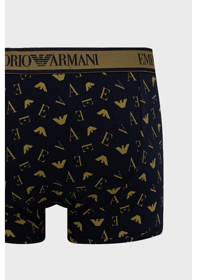 Emporio Armani Logolu 3 Pack Boxer Erkek Boxer Em000259 Af25019 Mb242 Lacivert-yeşil-açık Mavi