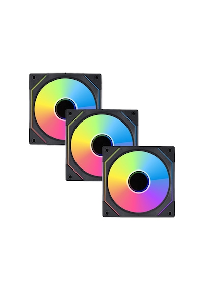 Lian Li Unı Fan Sl Infinity 120 Rgb Black Uf-slın120-3b 3x120mm