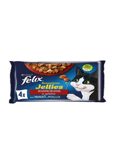 Sensations Sığır Etli Ve Tavuklu 85 Gram, 48 Adet