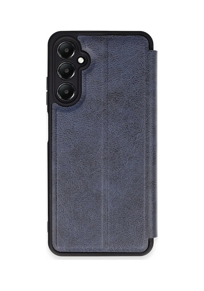 Newface - 209 - Samsung Galaxy A15 4g Kılıf Flip Cover - Edntrend - - Lacivert