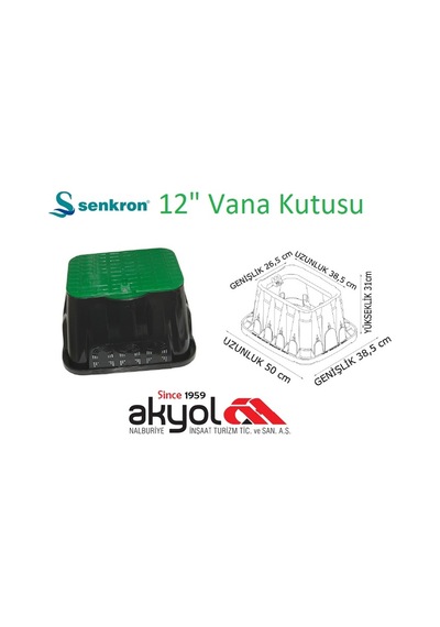 Green Box 12" Vana Kutusu