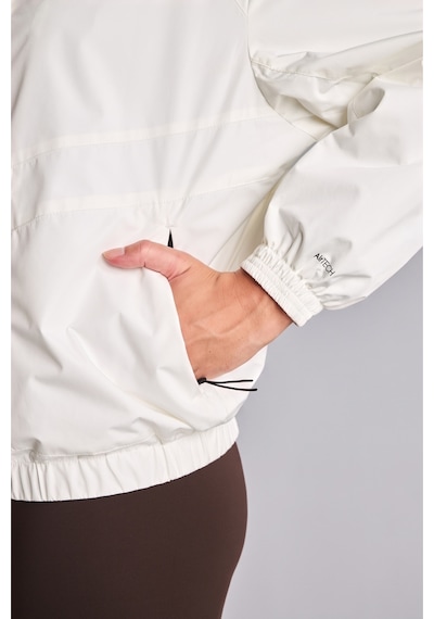 Defacto Rüzgar Geçirmez Regular Fit Reglan Kollu Kapüşonlu Yağmurluk C4949ax26auwt80 Beyaz-wt80