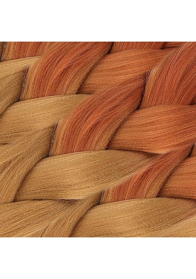 Afrika Örgülük Sentetik Ombreli 100 Gr. / Bakır / Karamel - Mydr-462927 Çok Renkli