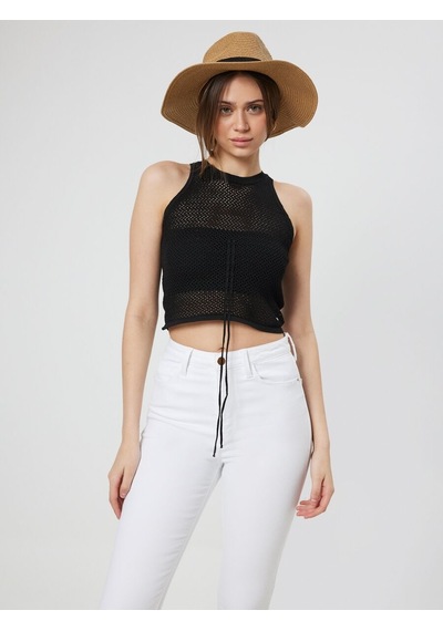 LOFT Crop Kadın Atlet Lf2032014 Q1.v1 Siyah