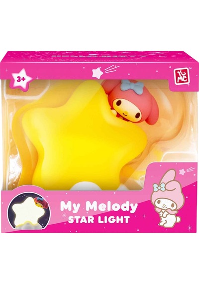 Yume Toys Işıklı Hello Kitty And Friends Yıldız Şekilli Lamba My Melody 11710