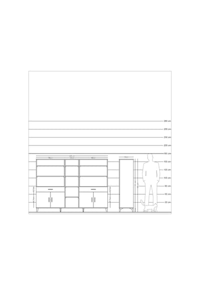 Hyperion Dolap 12 Raflı 2 Çekmeceli 4 Kapaklı 220x44x163 Antrasit Antrasit-antrasit/çam Hyperion Dolap 12 Raflı 2 Çekmeceli 4 Kapaklı 220x44x163 Antrasit Antrasit-antrasit/çam