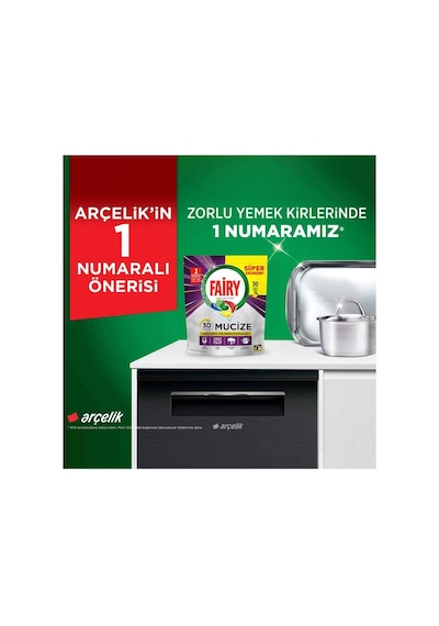 Fairy Platinum Fresh Bulaşık Makinesi Kapsülü 30 Yıkama