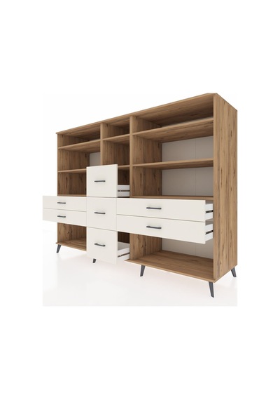 Kronos Dolap 8 Raflı 7 Çekmeceli 220x59x163 Çam-çam/aytaşı Çam-çam/aytaşı Kronos Dolap 8 Raflı 7 Çekmeceli 220x59x163 Çam-çam/aytaşı Çam-çam/aytaşı