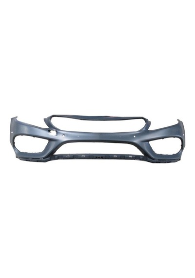 Mercedes C Class W205 14/17 Ön Tampon Gri Far Yıkamasız/sensor Delikli Amg Tw - Tampon