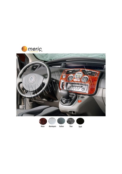 Meriç® Renault Scenic Ön Torpido Kaplama 7 Parça 2003-2010 (530157260)