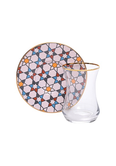 Decorium Çay Takımı 12 Prc Sufi M01875 Çok Renkli
