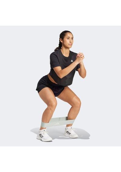 Adidas Train Essentials Boxy Workout Kadın Siyah Antrenman T-shirtü Jc9555 SIYAH