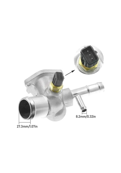 Accent Avante I20 I30 Soul İçin Yeni Termostat Muhafazası 25620-2b003, 25600-2b003