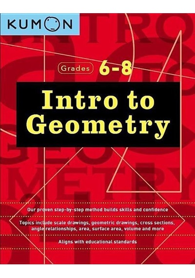 Kumon Grades 6-8 Intro To Geometry Ciltli Kumon Publishing